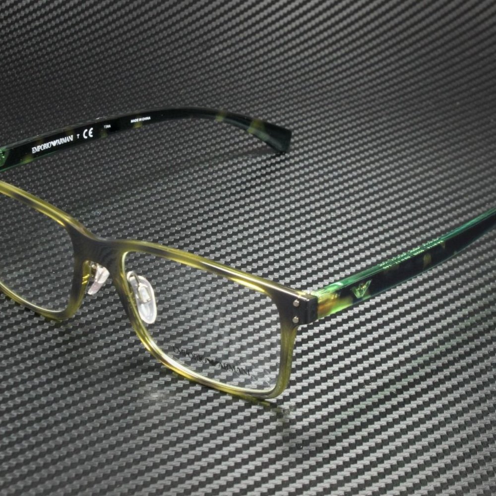 Emporio Armani Men's Havana Green Eyeglasses!